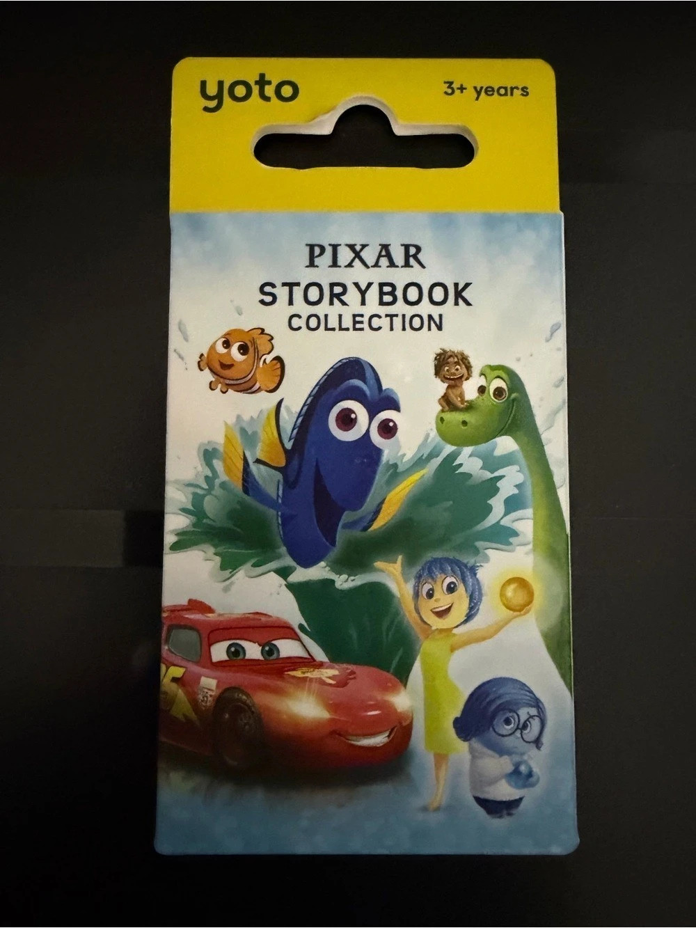 Yoto Pixar Storybook Collection Audio Card Kids Blue & Yellow NWT Yoto Card